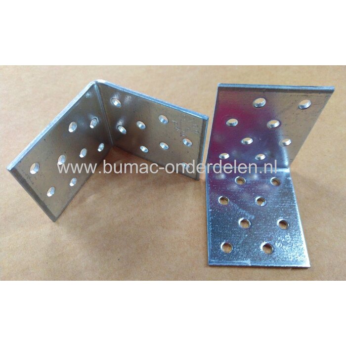 Hoekanker 60x60x50x2,5 mm Verzinkt Een hoekanker is een stalen Verbindingsmiddel die balken loodrecht aan elkaar bevestigd