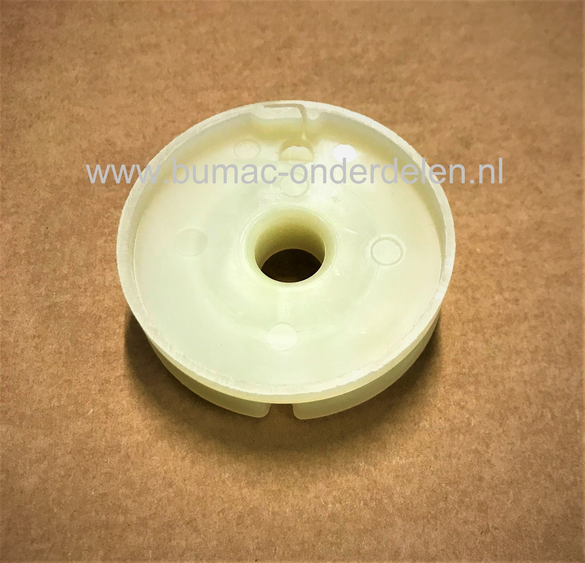 Koordpoelie voor Echo - Stihl - Kawasaki - Shindaiwa Bosmaaiers - Bladblazer - Kantensnijders - Strimmers - Heggenscharen - Kettingzagen - Stokzagen SRM2400, SRM2410, F20, TD20, LT20, HT21, C20, Starterpoelie, Starter Koord Poelie, Pouly, Koordrollen