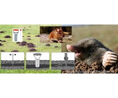 Zoekstaaf en Gatenprikker toebehoren voor Woelmuizenval Peilstok en Gatengraver