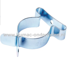 Gereedschapsklem dicht 31-34 mm 59x43x11 mm Verzinkt Klemmen  voor Gereedschap, Schroevendraaier, Ring - Steek Sleutel, tuingereedschap