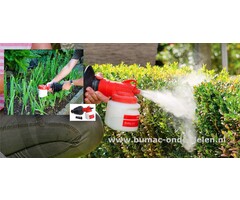 Poederverstuiver, handig, klein en licht voor huis, erf en tuin. Grote blaasbalg, creëert een fijne poederwolk Vijf verwisselbare ronde, hoekige- en vlakke straal mondstukken voor universele toepassingen Doorzichtige kunststof tank met een grote vulopeni