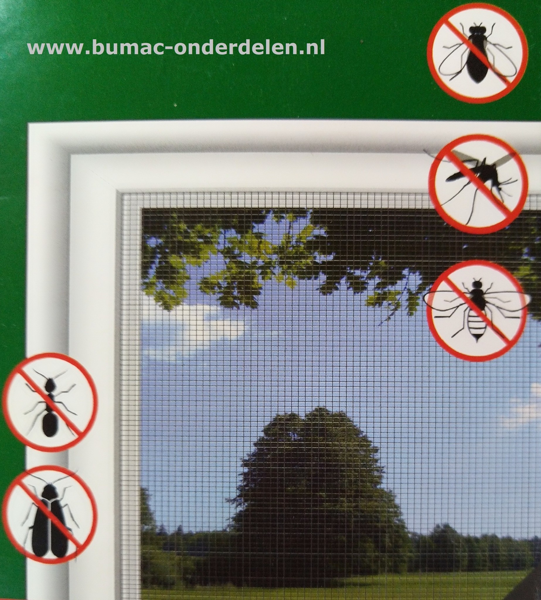 Horgaas 100x100 cm  klittenband bevestiging  Polyesterweefsel, UV-bestendig, Wasbaar Antraciet Beter leven - met op maat gemaakte insectenbescherming Raamhor Snel, Eenvoudig en Doeltreffend