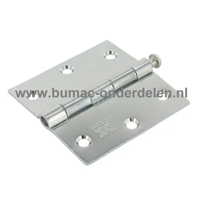 Scharnier vierkant 65x65x6 mm, 6 mm montagegaten Hang- en sluitwerk waarmee ramen, deuren, en luiken bevestigd worden aan deur, kozijnen om soepel te kunnen draaien Scharnier, Hengsel, Draaiverbinding, Koppeling, Draaiconstructie, Deur, Raam, Kozijn