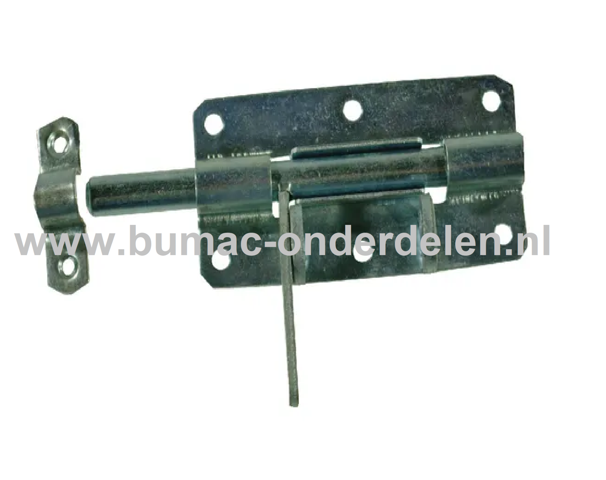 Hangslotgrendel 100 mm Verzinkt Een hangslotgrandel is een schuifmechanisme om een deur te vergrendelen met een hangslot Door het slotoog wat de slotschuif heeft kan je de slotschuif met een hang slot vergrendelen De schuif bestaat uit een ronde pen Slots