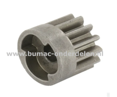 Linker Tandwiel 13 Tands Wielaandrijving Stiga, Castelgarden, Mountfield Grasmaaier, Rondsel Tandwiel 13 tands voor Exel 50S, Exel 50SQ, Exel 55SQ, Turbo Exel 50S, Turbo Exel 55S, Turbo Exel pro 50S, Turbo Pro 55S, Turbo X3 50S, Turbo X3 55S, XSP 50BS, XS