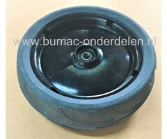 Voorwiel Ø 210 mm voor Stiga, Mountfield, Alpina, Castelgarden, Grasmaaier, Loopmaaier, Benzinemaaier,  XSP50BS, XSP55BS, XSP52MB, Excel 50S, BT6548TBPRO, Excel 55SQ, OEK Profi, Plus5312, Turbo Excel 55 series, Turbo Excel 50S, Turbo X350S, Turbo X355S, G