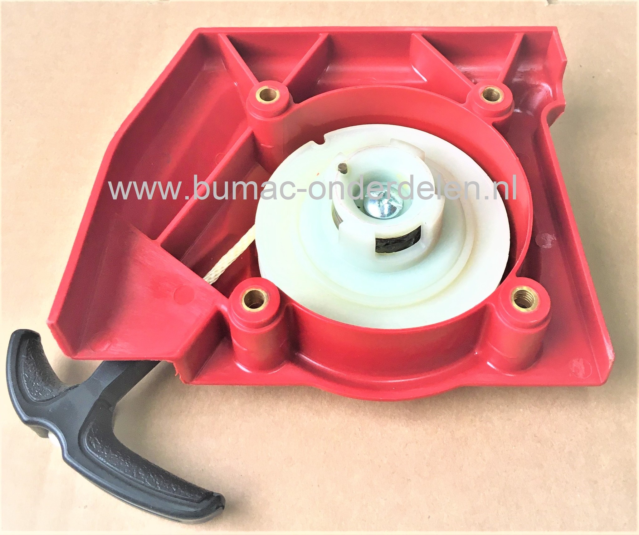 Starter Compleet voor Husqvarna, Jonsered, Partner, McCulloch Bladblazers, 560BFS, 560BTS, 570BFS, 570BTS, 578BTF, 580BFS, 580BTS, Complete Handstarter, Rugblazer