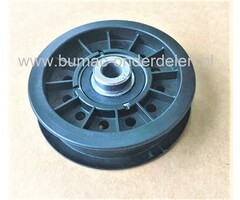 V-snaarpoelie voor John Deere, Sabo Zitmaaiers, Tuintrekkers, Zero turn-maaiers G100, GT242, GT262, GT275, GX70, GX75, GX95, LX172, LX173, LX176, LX178, LX186, LX188, LX255, LX266, LX277, LX279, LX280, LX288, LX289, Z225, Z245, Sabre 1842HV, 1848GV, 1848H