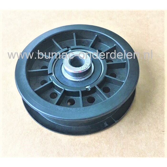 V-snaarpoelie voor John Deere, Sabo Zitmaaiers, Tuintrekkers, Zero turn-maaiers G100, GT242, GT262, GT275, GX70, GX75, GX95, LX172, LX173, LX176, LX178, LX186, LX188, LX255, LX266, LX277, LX279, LX280, LX288, LX289, Z225, Z245, Sabre 1842HV, 1848GV, 1848H