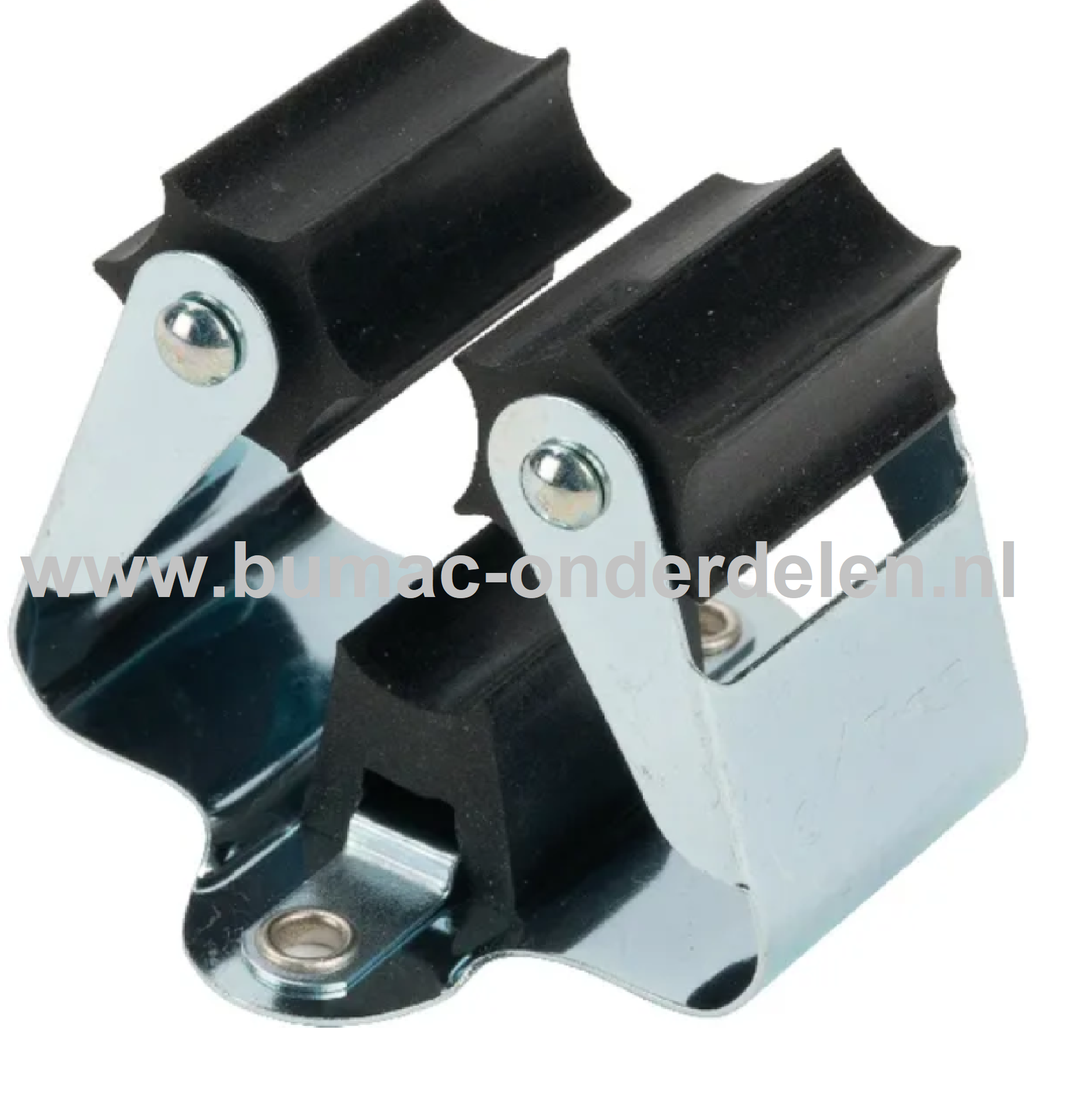 Steelklem 35 mm voor Stelen Ø  28-38 mm voor  Bezems, Harken, Scheppen, Schoffels, Tuinklauwen, Tuinslangen, Krabbers, Grondboor, Bijlen Steelklem, Gereedschapsklem, Klemhaak, Gereedschap Grijpers, bevestigingsmateriaal