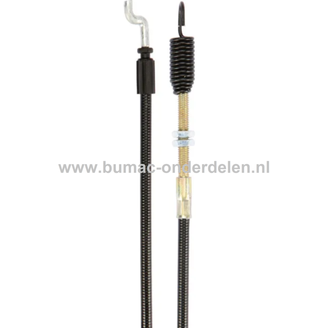 Aandrijfkabel voor MTD Grasmaaier voor Wielaandrijving  op 6553 HWM, BG 53 HWM, SP 53 GHW, SP 53 MHW, SP 53 HWO, SP 53O, TB 5553 HWM, TB 6553 HWM Kabel voor wielaandrijving, Koppelingskabel, Rij aandrijving, Grasmachine