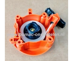 Starter Compleet voor Husqvarna 243R, 243RJ, 543R, 543RJ, 543RBK, 543RBS, 543RBX, 543RS voor Kettingzagen, Starter Compleet, bosmaaier, 243 R, 243 RJ, 543 R, 543 RJ, 543 RBK, 543 RBS, 543 RBX, 543 RS, onderdeel