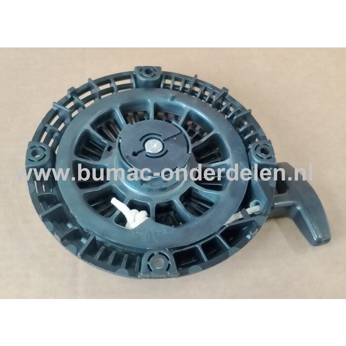 Starter Compleet ROBIN SUBARU voor EX-17, EX-20, EX-21, SP-170, SP210 voor Motoren op Sleuvenstamper, Trilstamper, Wacker, Trilplaat, Generator, Houtversnipperaar, Waterpomp, Compressor, Bladblazer, Verticuteermachine, Veegmachine, Kantensnijder