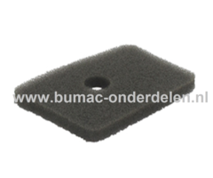 Luchtfilter voor Husqvarna 325HE3, 325HE4, 325HF3S, 525LK, 525P4S, 525P5S, 525PT5S, 525RJX, 525RX, 525RXT Heggenscharen, Bosmaaiers, Trimmers, Motorzeisen, Stokzagen, onderdeel
