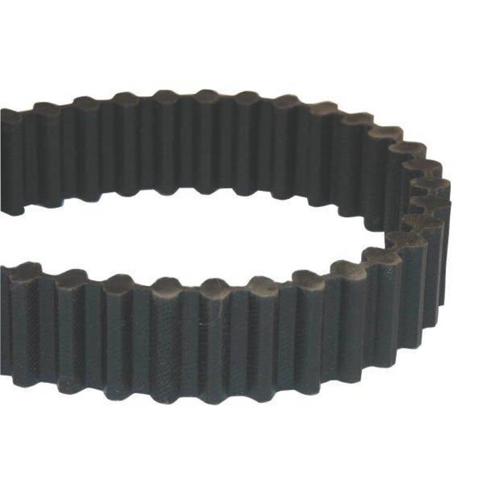 Tandriem 325 Tands voor JohnDeere LTR155 - LTR166 - LTR180 Zitmaaier, Dubbeltandriem voor Aandrijving Maaidek, Maaimessen bij Zitmaaiers, Tuintrekkers van Johndeere, Sabo, Sabre, Getande riem voor Maaidekaandrijving, onderdeel, LTR 155, LTR 166, LTR 180