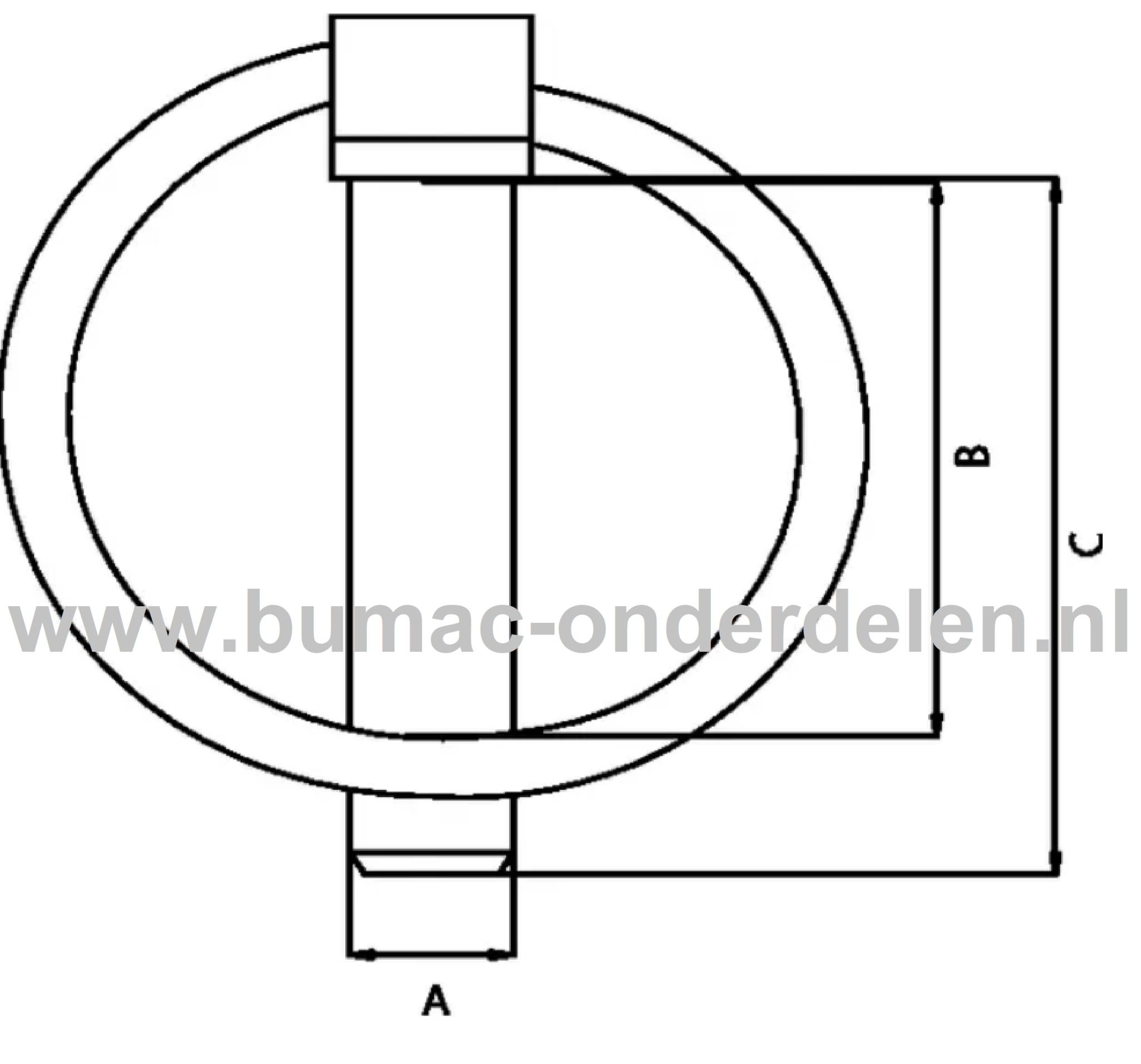Borgpen 9x45 mm Verzinkt Borgpennen voor het voorkomen van loswerken pennen voor op Steigers, Tractors, Aanbouwwerktuigen, Fietsen, Steiger, Aanhangers, Klauwbekapboxen Borgclip, Borgveer, Borg Pen, Verbinding,  De Pen wordt vastgezet en de ring zorgt v -