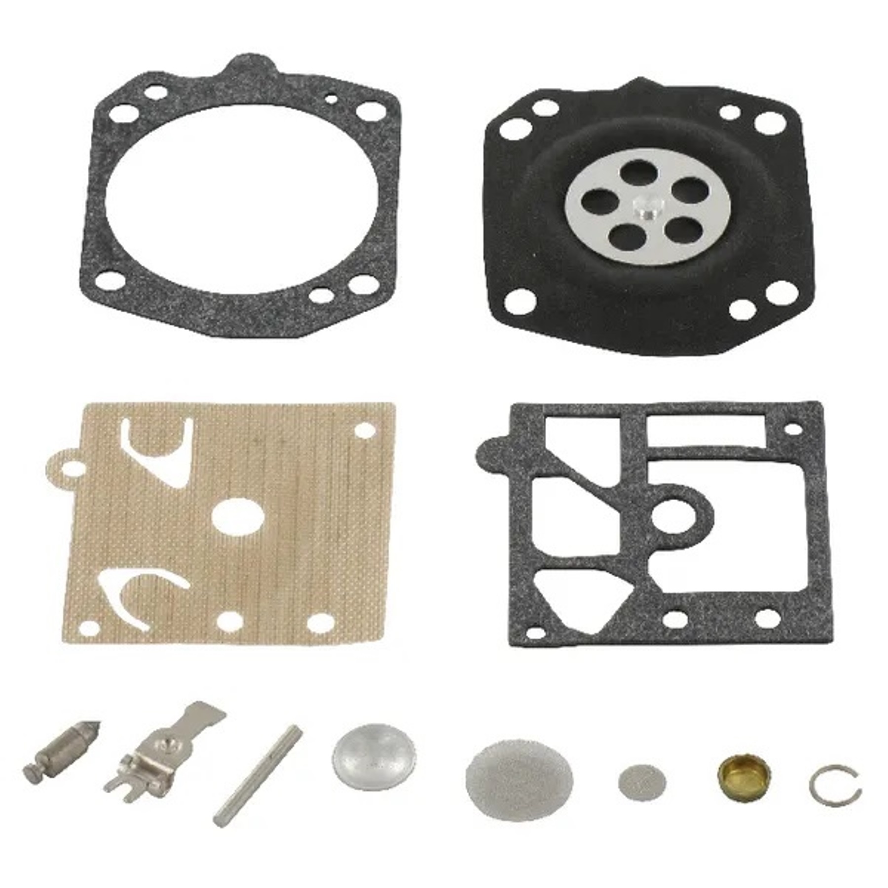 Membraan Reparatieset voor Walbro Carburateur membraam voor Kettingzaag, Bladblazer, Bosmaaier, Strimmer, Bosmaaier, onderdeel