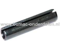 Spanstift Ø 2x20 mm is een stalen bevestigingsmateriaal waarmee verschillende materialen aan elkaar kunnen worden bevestigd als Tandwielen, V Snaar Poelie's, Koppelingen Zitmaaiers, Frontmaaiers, Grasmaaiers, Kooimaaiers, Aanhangers, Trekkers, Trilplaten
