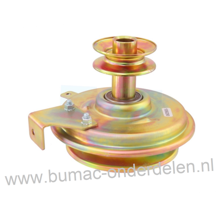 Mechanische Meskoppeling voor MTD, Cub Cadet, Bolens, Yard Man, Gutbrod, Wolf Zitmaaier, Tuintrekker PTO Koppeling voor Inschakelen van de Maaimessen, Mes Inschakelings Koppeling, CC1018AN, Hoogte 168 mm, Aansluiting 25,4 mm