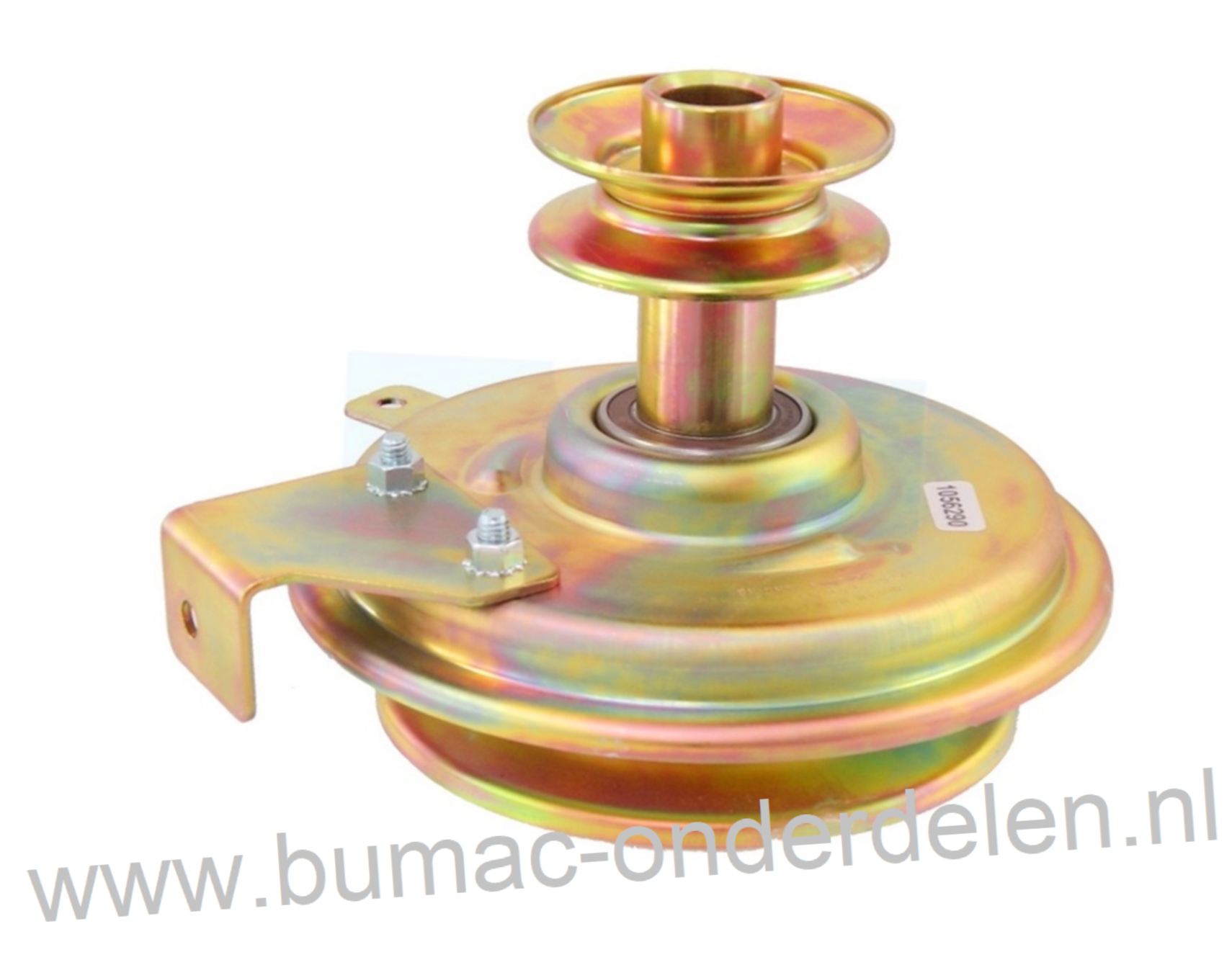 Mechanische Meskoppeling voor MTD, Cub Cadet, Bolens, Yard Man, Gutbrod, Wolf Zitmaaier, Tuintrekker PTO Koppeling voor Inschakelen van de Maaimessen, Mes Inschakelings Koppeling, CC1018AN, Hoogte 168 mm, Aansluiting 25,4 mm