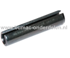 Spanstift Ø 4x20 mm is een stalen bevestigingsmateriaal waarmee verschillende materialen aan elkaar kunnen worden bevestigd als Tandwielen, V Snaar Poelie's, Koppelingen Zitmaaiers, Frontmaaiers, Grasmaaiers, Kooimaaiers, Aanhangers, Trekkers, Trilplate -