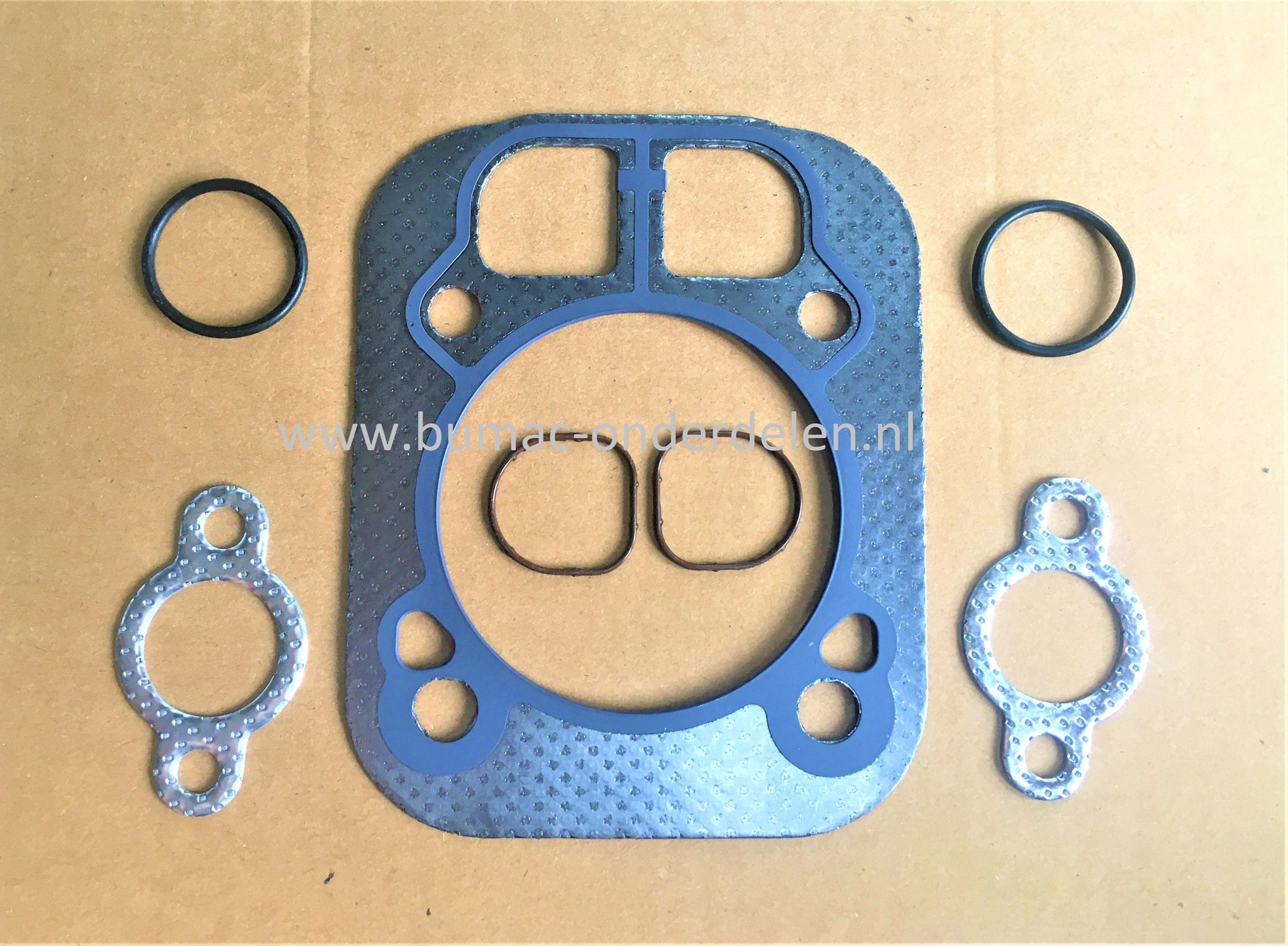 Cilinderpakkingset voor Kohler Motoren op Zitmaaiers, Tuintrekkers,  KT610, KT620, KT715, KT725, KT730, KT735, KT740, Pakkingset voor Kohler Motoren, Koppakkingset.