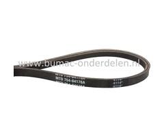 V-snaar voor Rijaandrijving MTD, Wolf, Yardman, Cubcadet, Zitmaaiers, Tuintrekkers, 12AI832Q724, 12AI836M011, 12AI836N211, 12AI83K1066, TB83KXP 12AI83K1066, 12AI83K2266,   TB83KXP 12AI83K2266, 12AI865Q711, 12AI867Q011, 12AI86K1066, TB86KXP 12AI86K1066, 12
