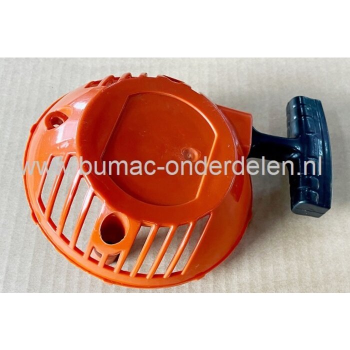 Starter Compleet voor Husqvarna 124C, 124L, 124R, 125C, 125E, 125L, 125LD, 125LDX, 125R, 125RJ, Bosmaaier, Trimmers, Motorzeisen, Handstarter onderdeel