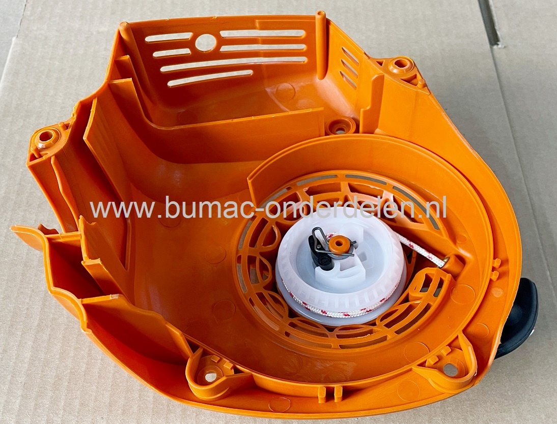 Starter Compleet voor Stihl HS81R, HS81RC, HS81T, HS81TC, HS86R, HS86T, Heggenscharen, Handstarter, onderdeel