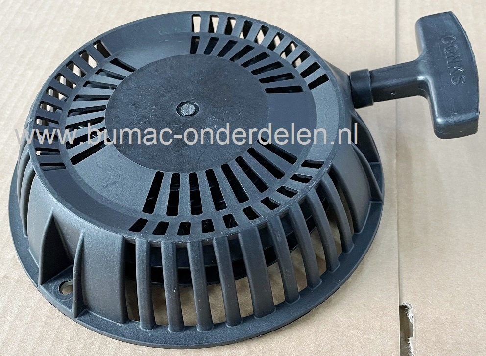 Starter Compleet voor HONDA GP160, GP200, Trilplaten , Generatoren, Kooimaaiers, Tuinfrees, Houtversnipperaar, Waterpompen, Bouwlift, Bobcat, Minikraan,  Aggregaat, Hoogwerker, Cart, Hakselaar, Hogedrukreiniger, Verticuteermachines, Veegmachines,  Kantens