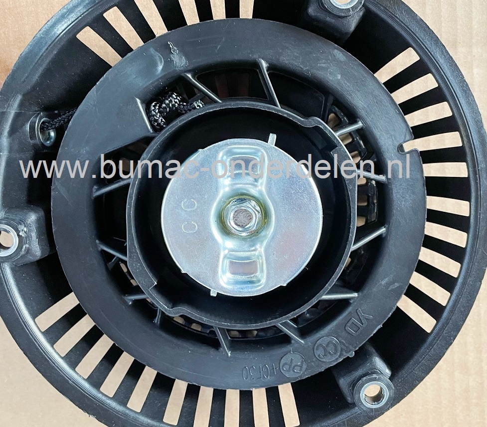 Starter Compleet voor HONDA GP160, GP200, Trilplaten , Generatoren, Kooimaaiers, Tuinfrees, Houtversnipperaar, Waterpompen, Bouwlift, Bobcat, Minikraan,  Aggregaat, Hoogwerker, Cart, Hakselaar, Hogedrukreiniger, Verticuteermachines, Veegmachines,  Kantens