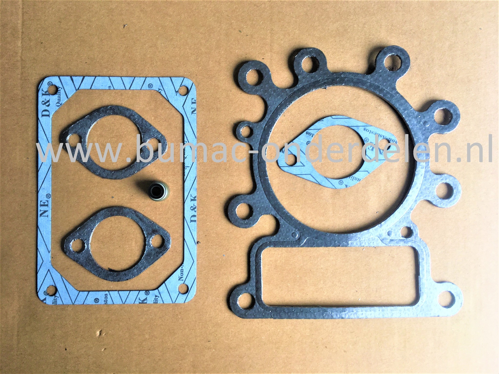 Pakkingset voor B&S 28 Serie Motoren met Verticale Krukas op Zitmaaiers, Tuintrekkers, Briggs and Stratton 28 Serie, Dichtingset, onderdeel
