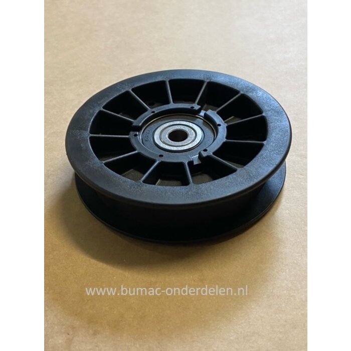 V-snaar poelie voor Toro Frontmaaier, Zitmaaier 74812, 74813, 74814, 74815, 74816, 74818, 74820, 74822, 74823, 74824, 74832, 74914, Pouly Riempoelie, onderdeel