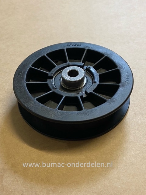 V-snaar poelie voor Toro Frontmaaier, Zitmaaier 74812, 74813, 74814, 74815, 74816, 74818, 74820, 74822, 74823, 74824, 74832, 74914, Pouly Riempoelie, onderdeel