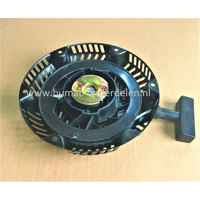 Handstarter voor Kohler Command CH395, CH 395  Motoren met Horizontale krukas op Generatoren, Waterpompen, Aggregaten, Starter