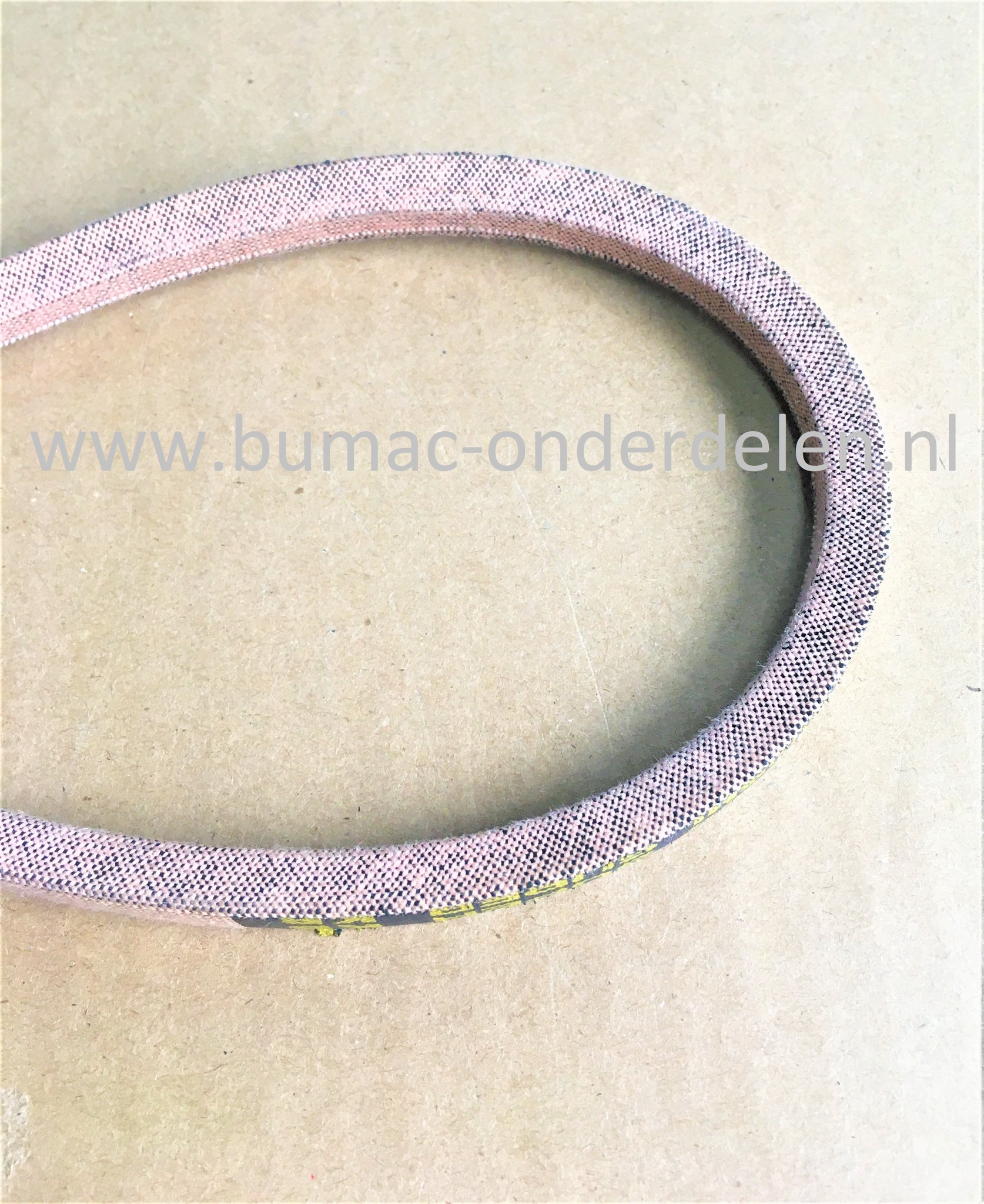 V snaar voor John Deere, Mitsubishi Tuinfrezen, Grasmaaiers, Trilplaten, Verticuteermachines, Kantensnijders, CT124, CT 124, onderdeel