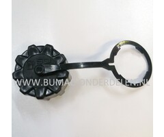 Brandstoftankdop voor Kawasaki Bosmaaier TJ27,  TJ27E, TJ35E, TJ45E, TJ53E, Tankdop, Brandstofdop, Benzinedop,  TJ 27, TJ 27 E, TJ 35 E, TJ 45 E, TJ 53 E