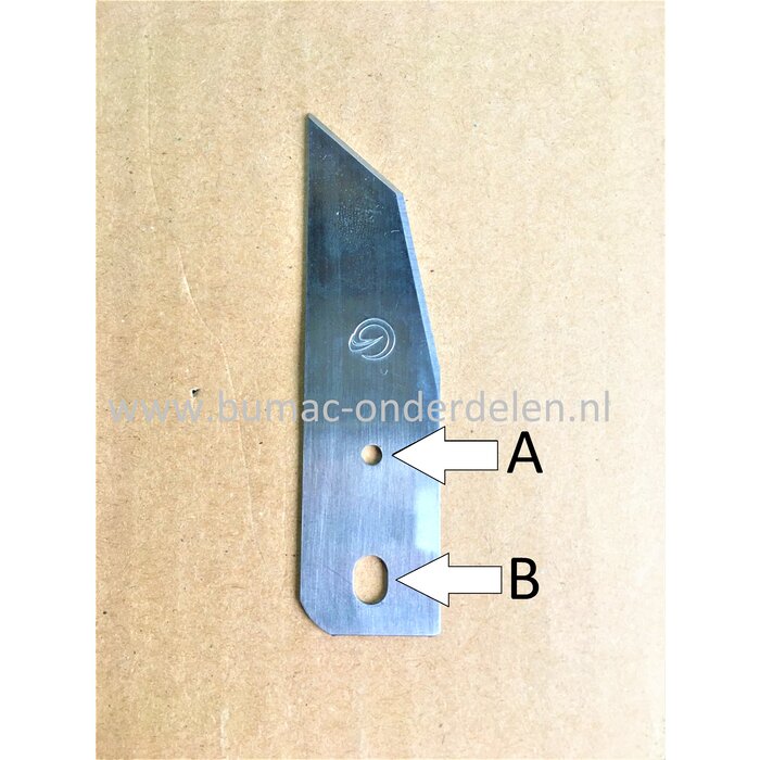 Onderste Messenset voor Alko Robot Grasmaaiers, Robolinho 100, 1100, 3100, 4100, Robotmaaiers, Maairobots onderdeel