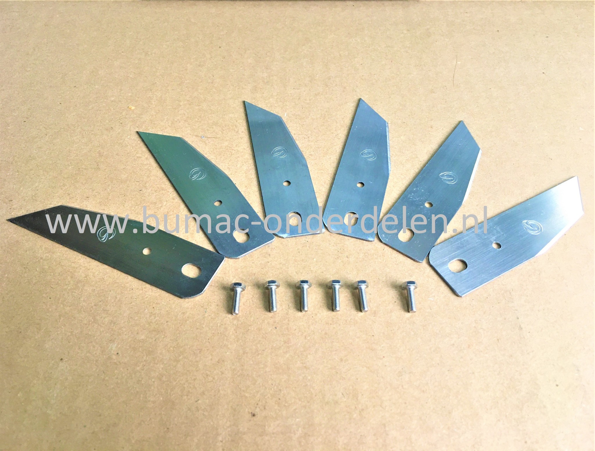 Onderste Messenset voor Alko Robot Grasmaaiers, Robolinho 100, 1100, 3100, 4100, Robotmaaiers, Maairobots onderdeel