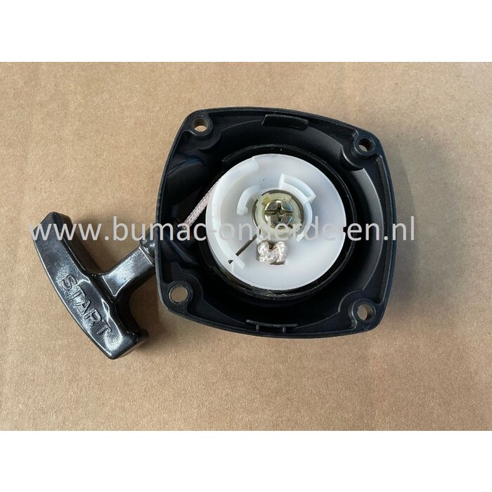Starter Compleet voor HUSQVARNA 142R, 153R, KOMATSU ZENOAH G43L, G45L, BC5400WE, Bosmaaiers, Trimmers, Handstarter, Starter