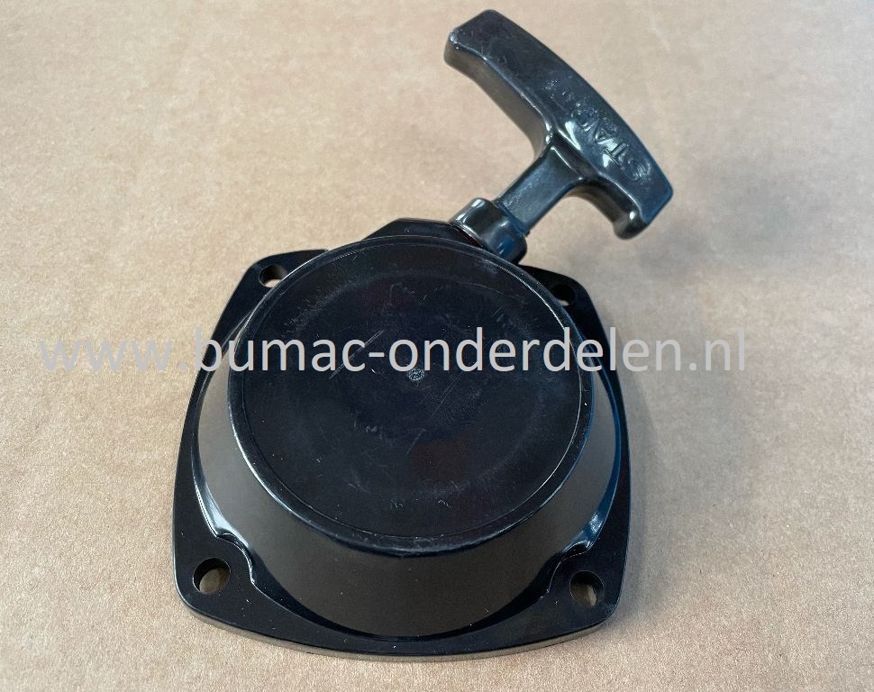 Starter Compleet voor HUSQVARNA 142R, 153R, KOMATSU ZENOAH G43L, G45L, BC5400WE, Bosmaaiers, Trimmers, Handstarter, Starter