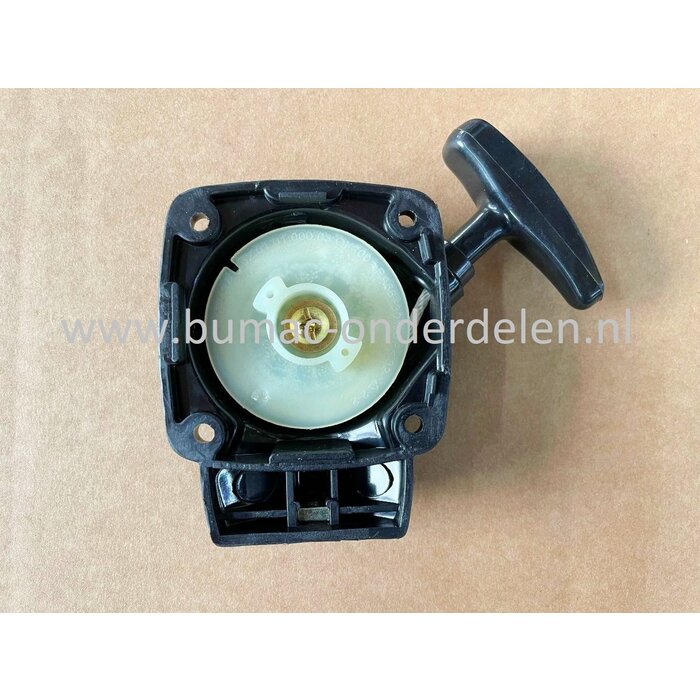 Starter Compleet voor HUSQVARNA - KOMATSU ZENOAH 226RJ, G2K, HT226, M26, G26L, Bosmaaiers, Trimmers, Motorzeisen, Handstarter. Starter