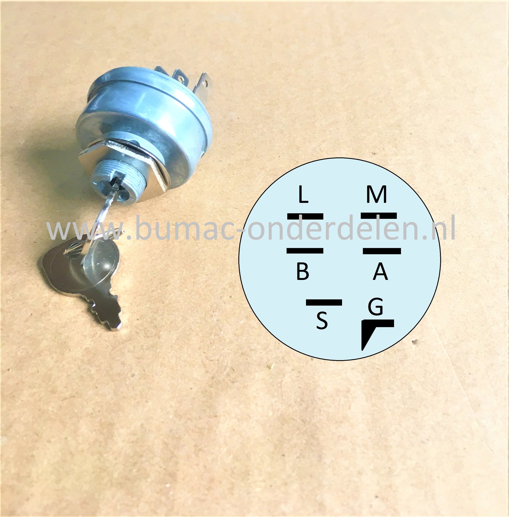 Universeel Contactslot voor MTD, CubCadet, Wolf, Yardman, Zitmaaiers, Tuintrekkers, onder andere voor CubCadet HDS3186, HDS3200, HDS3235, HDS2205, RBH1200, Z42, Z44, Z48, Z54, 42Z, ZTR Superior, Slot, HDS 3186, HDS 3200, HDS3235, HDS 2205, RBH 1200, Z 42,