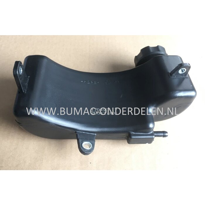 Brandstoftank voor Loncin Motor op Mountfield, Castel Garden, Husqvarna, LC1P61FA, LC1P65FA, LC1P68FA, LC1P70F, LC1P70FA, 148SPFOUR, Stiga 148SPGHW, 248ALSP, 421HP, 421PD, 4310HP, 461HPES, 481PD45AVS, 4810HPES, 4810PDINOX, 4810RPD, 50289.65,