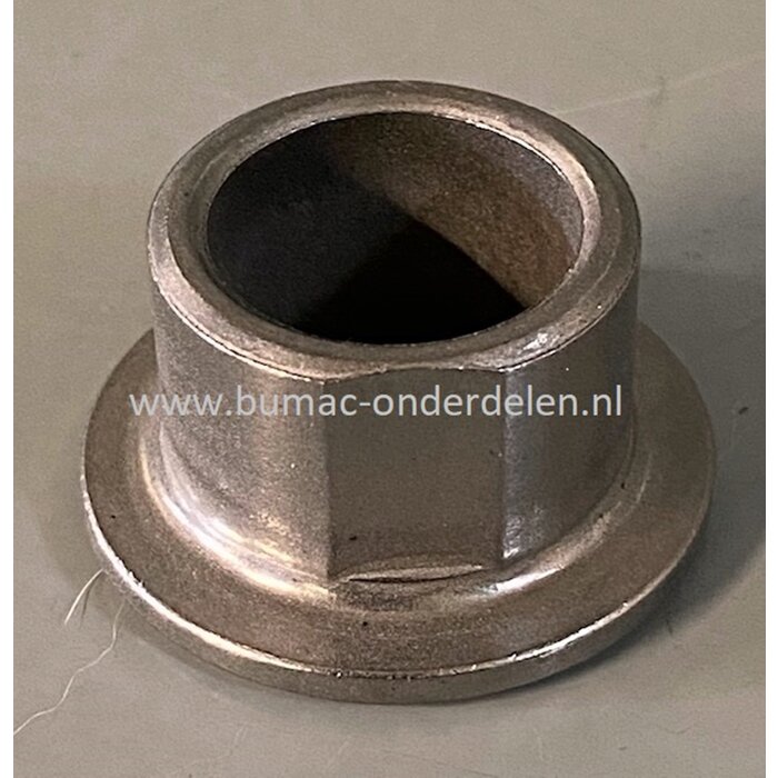 Stalen Bus voor de aandrijving van de maaimessen voor Dynamark-Noma-Western Zitmaaiers, Tuintrekkers, Afstandbus,