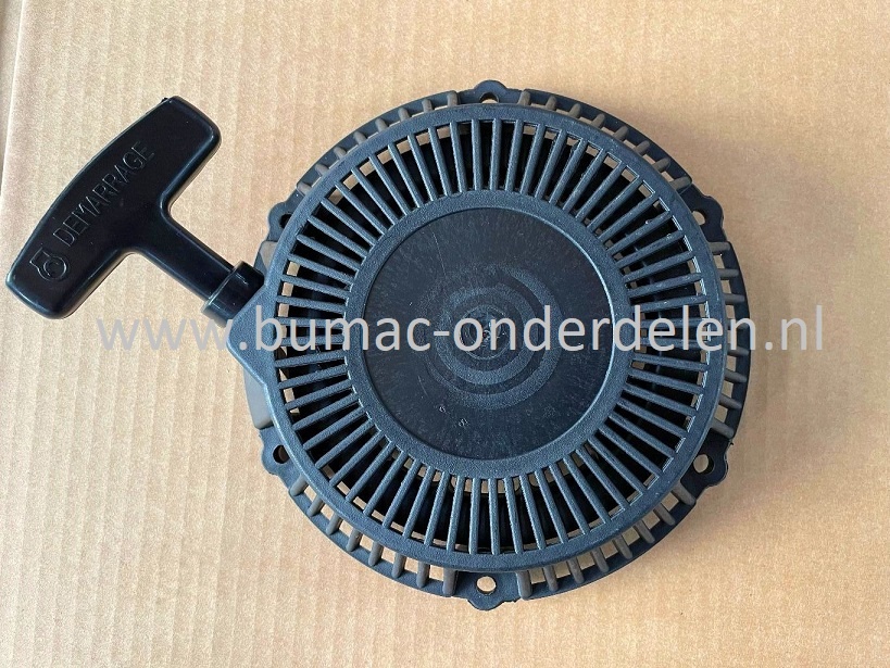 Starter Compleet voor HONDA GX100, Trilplaat, Generator, Kooimaaier, Tuinfrees, Houtversnipperaar, Waterpomp, Bouwlift, Bobcat, Minikraan, Aggregaat, Hoogwerker, Cart, Veegmachine, Hakselaar, Hogedrukreiniger, Verticuteermachine, Kantensnijder, Vlinder, H