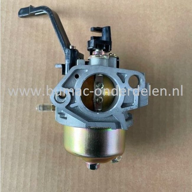 Carburateur zonder benzinekraan voor Honda GX340, GX390 Motoren, Trilplaat, Generator, Kooimaaier, Tuinfrees, Houtversnipperaar, Waterpomp, Bouwlift, Bobcat, Minikraan, Aggregaat, Hoogwerker, Cart, Veegmachine, Hakselaar, Hogedrukreiniger, onderdeel