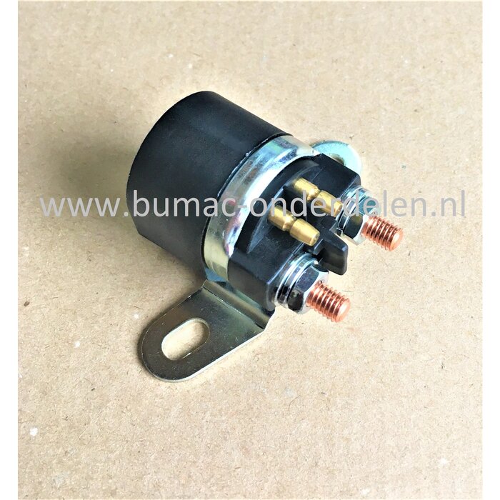 Startrelais voor Honda Motoren met horizontale krukas op Aggregaat, Trilplaat, Houtversnipperaar, Grasmaaier, Waterpomp, Trilplaat, Tuinfrees GX610, GX620, GX 610, GX 620