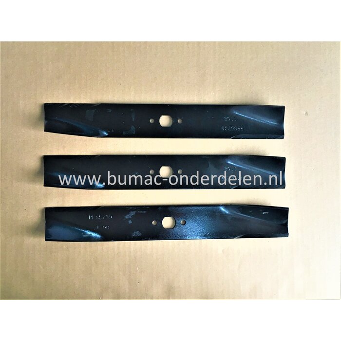 3 messen 35,5 cm voor Toro, Wheelhorse Frontmaaiers, Tuintrekkers met 42" inch Maaidekbreedte