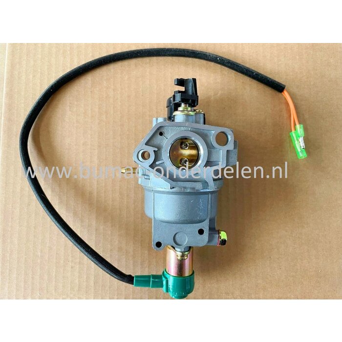 Carburateur voor HONDA GX240, GX270 Motoren op Trilplaat, Generator, Kooimaaier, Tuinfrees, Houtversnipperaar, Waterpomp, Bouwlift, Bobcat, Minikraan, Aggregaat, Hoogwerker, Cart, Veegmachine, Hakselaar, Hogedrukreiniger, Verticuteermachine, Kantensnijder